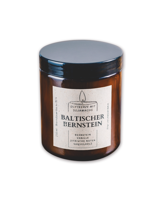 Baltischer Bernstein | Duftkerze